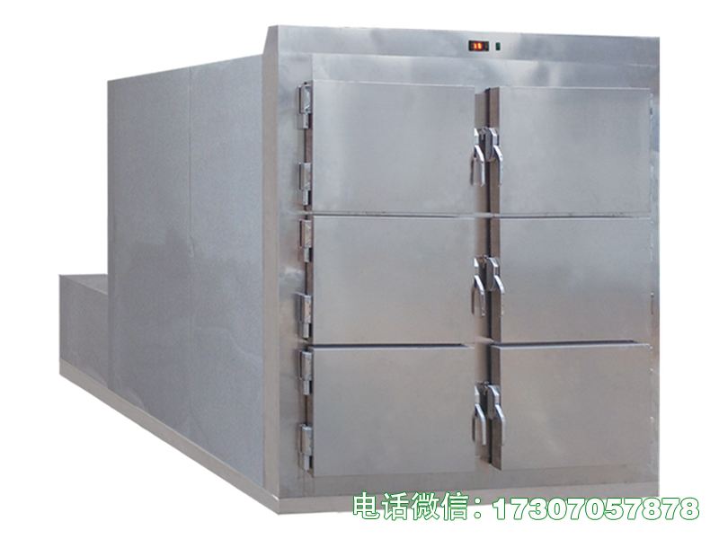 停尸间冷冻柜适配停尸间使用，制冷稳定耐用，满足停尸间遗体长期冻存、防腐保鲜需求。