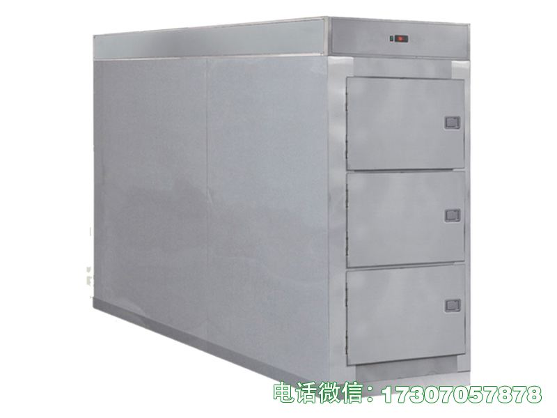 存尸冷冻柜集存尸、冷冻双重功能于一体，结构稳固承重性强，制冷均匀无死角，适配各类殡葬场所遗体规范化存放、低温保鲜，解决遗体临时与长期存尸双重需求。